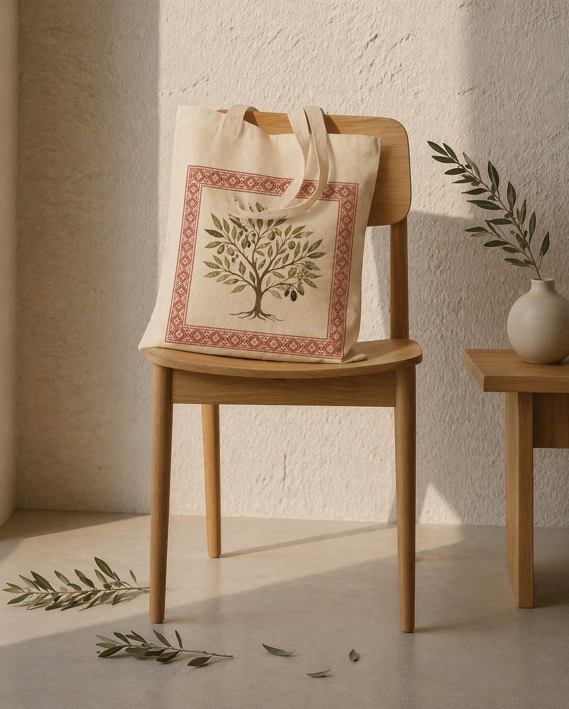 Olive Tree Tote Bag